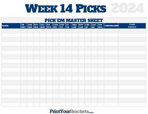 nfl printable pick em grid.